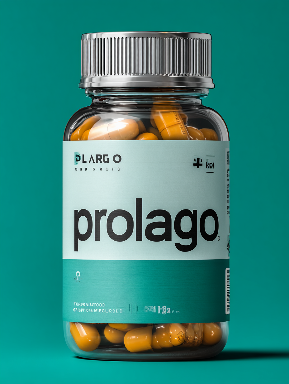 Prolago természetes férfi egészség támogatása - 30 darabos doboz fehér háttéren